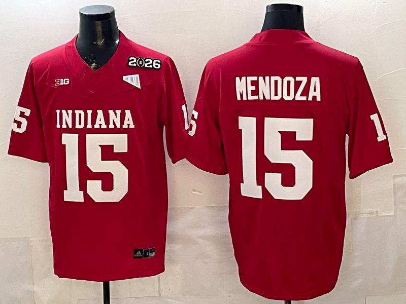 Men 2026 Ohio State Buckeyes #15 Mendoza Red 3th generations Limited NCAA Jersey 054->ncaa teams->NCAA Jersey